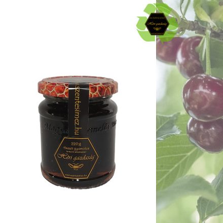 Aszalt gyümölcs termelői akácmézzel (meggy) 220g