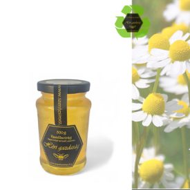 Kamillavirág ágyon érlelt termelői akácméz 500g