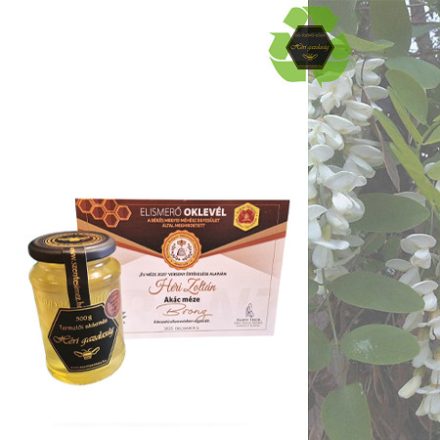 Termelői akácméz 500g -díjazott