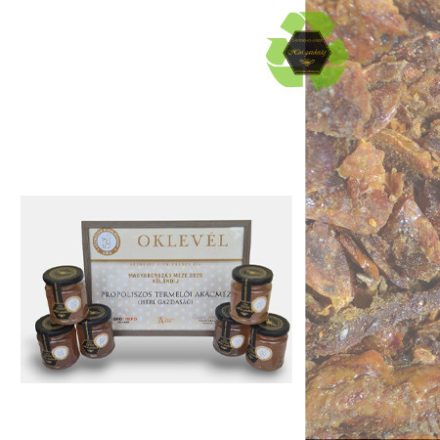 Propoliszos termelői akácméz-díjazott