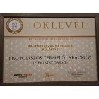 Propoliszos termelői akácméz-díjazott