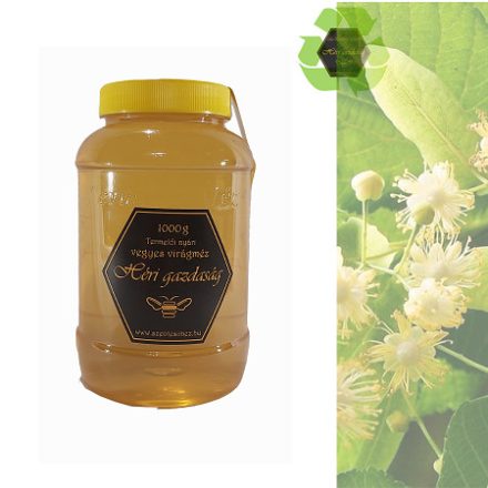 Termelői hárs-akác vegyes virágméz (műanyag „üveg”) 1000g