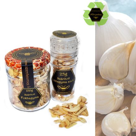 Szárított fokhagyma szeletek 100g